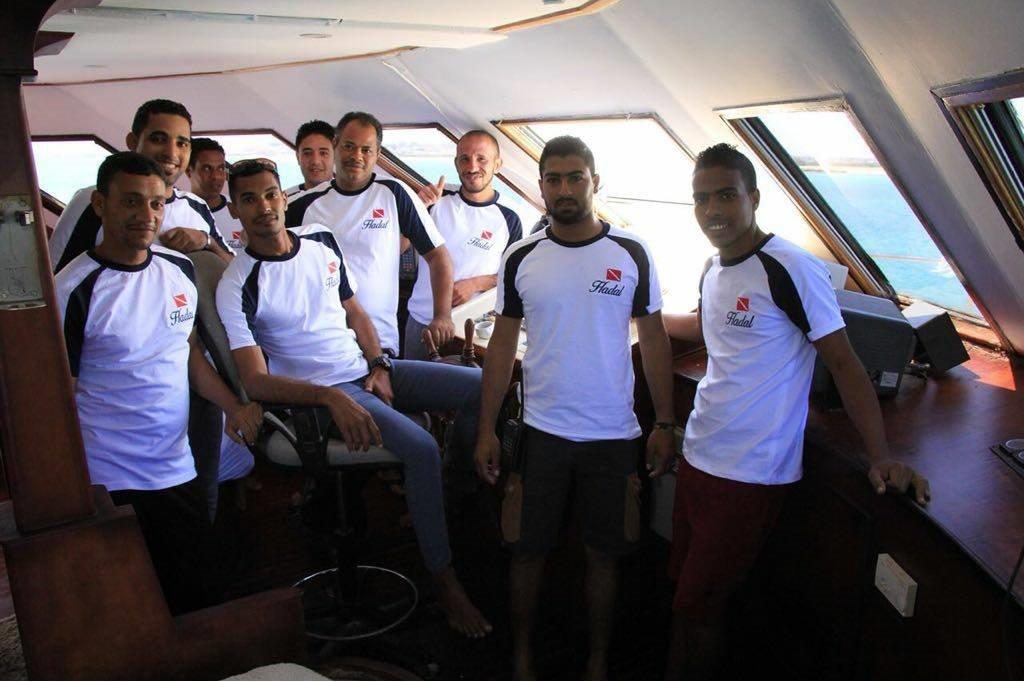 Hadal łódź safari w Egipcie